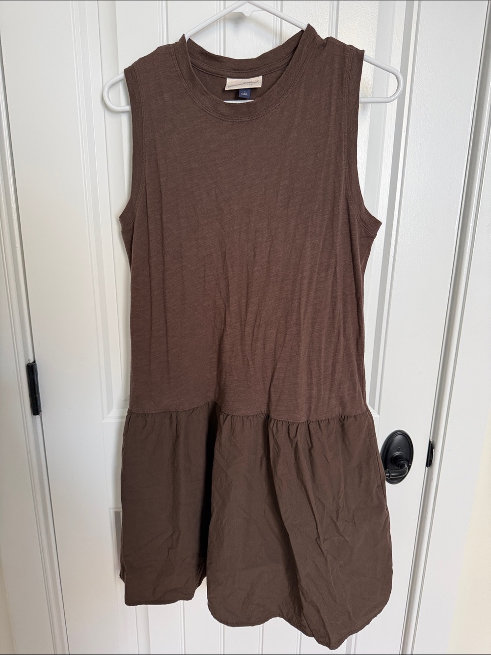 Universal Thread Brown Sleeveless Mini Dress